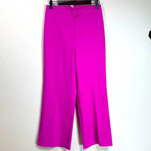 (R1) Maje Women Patricia Wide
Leg Pants Fuchsia Size 34EU/
XS - Picture 2 of 16